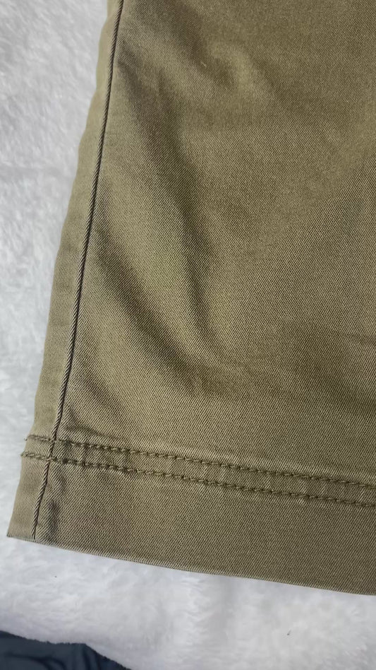 Olive Cargo-Style Pants SIZE 7